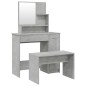 vidaXL Juego de tocador color gris hormigón 86,5x35x136 cm vidaXL Juego de tocador color gris hormigón 86,5x35x136 cm