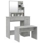 vidaXL Juego de tocador color gris hormigón 86,5x35x136 cm vidaXL Juego de tocador color gris hormigón 86,5x35x136 cm