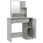 vidaXL Juego de tocador color gris hormigón 86,5x35x136 cm vidaXL Juego de tocador color gris hormigón 86,5x35x136 cm