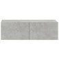 vidaXL Set de muebles de TV 6 pzas madera contrachapada gris hormigón vidaXL Set de muebles de TV 6 pzas madera contrachapada gris hormigón