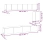 vidaXL Set de muebles para TV 6 pzas madera contrachapada roble sonoma vidaXL Set de muebles para TV 6 pzas madera contrachapada roble sonoma