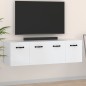 vidaXL Armario de pared 2 uds madera contrachapada blanco 80x35x36,5cm vidaXL Armario de pared 2 uds madera contrachapada blanco 80x35x36,5cm