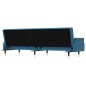 vidaXL Sofá cama con cojines terciopelo azul vidaXL Sofá cama con cojines terciopelo azul