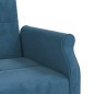 vidaXL Sofá cama con cojines terciopelo azul vidaXL Sofá cama con cojines terciopelo azul