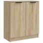 vidaXL Aparadores 2 uds madera contrachapada roble Sonoma 60x30x70 cm vidaXL Aparadores 2 uds madera contrachapada roble Sonoma 60x30x70 cm