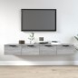 vidaXL Armarios de pared 2 uds contrachapada gris Sonoma 68x30x20 cm vidaXL Armarios de pared 2 uds contrachapada gris Sonoma 68x30x20 cm