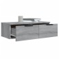 vidaXL Armarios de pared 2 uds contrachapada gris Sonoma 68x30x20 cm vidaXL Armarios de pared 2 uds contrachapada gris Sonoma 68x30x20 cm
