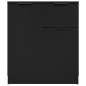 vidaXL Aparadores 2 uds madera contrachapada negro 60x30x70 cm vidaXL Aparadores 2 uds madera contrachapada negro 60x30x70 cm