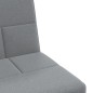 vidaXL Sofá cama con portavasos tela gris claro vidaXL Sofá cama con portavasos tela gris claro