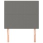 vidaXL Cabeceros 2 unidades de tela gris oscuro 80x5x78/88 cm vidaXL Cabeceros 2 unidades de tela gris oscuro 80x5x78/88 cm