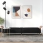 vidaXL Sofá cama con portavasos terciopelo negro vidaXL Sofá cama con portavasos terciopelo negro