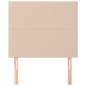 vidaXL Cabeceros 2 unidades cuero sintético capuchino 80x5x78/88 cm vidaXL Cabeceros 2 unidades cuero sintético capuchino 80x5x78/88 cm