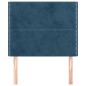 vidaXL Cabeceros 2 unidades de terciopelo azul oscuro 90x5x78/88 cm vidaXL Cabeceros 2 unidades de terciopelo azul oscuro 90x5x78/88 cm