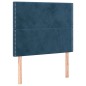 vidaXL Cabeceros 2 unidades de terciopelo azul oscuro 80x5x78/88 cm vidaXL Cabeceros 2 unidades de terciopelo azul oscuro 80x5x78/88 cm