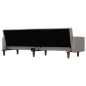vidaXL Sofá cama con cojines tela gris taupe vidaXL Sofá cama con cojines tela gris taupe