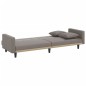 vidaXL Sofá cama con cojines tela gris taupe vidaXL Sofá cama con cojines tela gris taupe