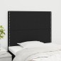 vidaXL Cabeceros 2 unidades de tela negro 90x5x78/88 cm vidaXL Cabeceros 2 unidades de tela negro 90x5x78/88 cm
