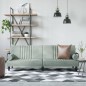 vidaXL Sofá cama con reposabrazos terciopelo gris claro vidaXL Sofá cama con reposabrazos terciopelo gris claro