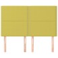vidaXL Cabeceros 4 unidades tela verde 72x5x78/88 cm vidaXL Cabeceros 4 unidades tela verde 72x5x78/88 cm