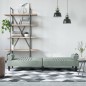 vidaXL Sofá cama con reposabrazos terciopelo gris claro vidaXL Sofá cama con reposabrazos terciopelo gris claro