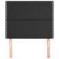 vidaXL Cabeceros 2 unidades de cuero sintético negro 90x5x78/88 cm vidaXL Cabeceros 2 unidades de cuero sintético negro 90x5x78/88 cm
