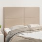 vidaXL Cabeceros 4 unidades cuero sintético capuchino 72x5x78/88 cm vidaXL Cabeceros 4 unidades cuero sintético capuchino 72x5x78/88 cm