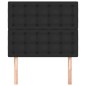 vidaXL Cabeceros 2 unidades de cuero sintético negro 90x5x78/88 cm vidaXL Cabeceros 2 unidades de cuero sintético negro 90x5x78/88 cm