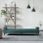 vidaXL Sofá cama con reposabrazos terciopelo verde oscuro vidaXL Sofá cama con reposabrazos terciopelo verde oscuro