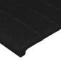 vidaXL Cabeceros 2 unidades de tela negro 100x5x78/88 cm vidaXL Cabeceros 2 unidades de tela negro 100x5x78/88 cm
