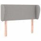vidaXL Cabecero de tela gris claro 83x23x78/88 cm vidaXL Cabecero de tela gris claro 83x23x78/88 cm