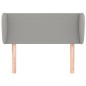 vidaXL Cabecero de tela gris claro 83x23x78/88 cm vidaXL Cabecero de tela gris claro 83x23x78/88 cm