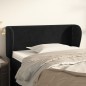 vidaXL Cabecero de terciopelo negro 93x23x78/88 cm vidaXL Cabecero de terciopelo negro 93x23x78/88 cm