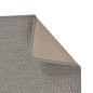 vidaXL Alfombra de pasillo con aspecto de sisal plateada 50x250 cm vidaXL Alfombra de pasillo con aspecto de sisal plateada 50x250 cm