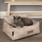 Scruffs & Tramps Cama para perros Kensington crema tamaño M 60x50 cm Scruffs & Tramps Cama para perros Kensington crema tamaño M 60x50 cm