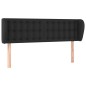 vidaXL Cabecero de cuero sintético negro 147x23x78/88 cm vidaXL Cabecero de cuero sintético negro 147x23x78/88 cm