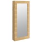 vidaXL Espejo con joyero de pared 30x8,5x67 cm vidaXL Espejo con joyero de pared 30x8,5x67 cm