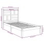 vidaXL Estructura de cama madera maciza de pino 90x200 cm vidaXL Estructura de cama madera maciza de pino 90x200 cm