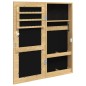 vidaXL Espejo con joyero de pared 30x8,5x67 cm vidaXL Espejo con joyero de pared 30x8,5x67 cm