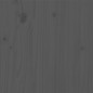 vidaXL Estructura de cama de madera maciza gris 100x200 cm vidaXL Estructura de cama de madera maciza gris 100x200 cm