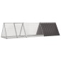 vidaXL Jaula de conejos acero galvanizado antracita 302,5x80,5x71 cm vidaXL Jaula de conejos acero galvanizado antracita 302,5x80,5x71 cm