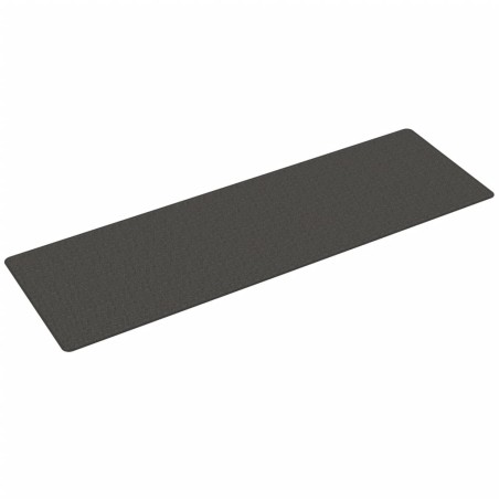 vidaXL Alfombra de pasillo con aspecto sisal gris antracita 80x250 cm