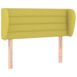 vidaXL Cabecero de tela verde 103x23x78/88 cm
