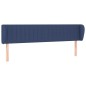 vidaXL Cabecero de tela azul 183x23x78/88 cm vidaXL Cabecero de tela azul 183x23x78/88 cm
