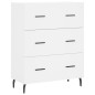 vidaXL Aparador alto madera contrachapada blanco 69,5x34x180 cm vidaXL Aparador alto madera contrachapada blanco 69,5x34x180 cm