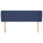 vidaXL Cabecero de tela azul 147x23x78/88 cm vidaXL Cabecero de tela azul 147x23x78/88 cm