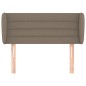 vidaXL Cabecero de tela gris taupe 83x23x78/88 cm vidaXL Cabecero de tela gris taupe 83x23x78/88 cm