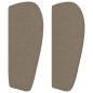 vidaXL Cabecero de tela gris taupe 83x23x78/88 cm vidaXL Cabecero de tela gris taupe 83x23x78/88 cm