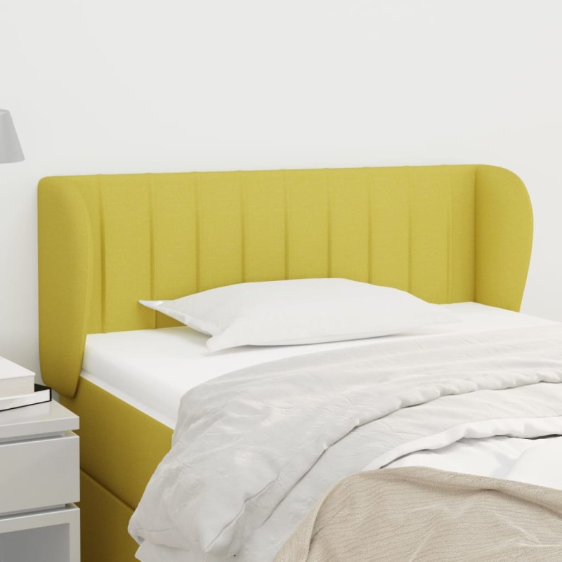 vidaXL Cabecero de tela verde 93x23x78/88 cm vidaXL Cabecero de tela verde 93x23x78/88 cm