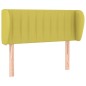 vidaXL Cabecero de tela verde 93x23x78/88 cm vidaXL Cabecero de tela verde 93x23x78/88 cm