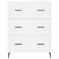 vidaXL Aparador alto madera contrachapada blanco 69,5x34x180 cm vidaXL Aparador alto madera contrachapada blanco 69,5x34x180 cm